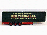 CURTAINSIDE TRAILER TRI-AXLE KEN THOMAS (W486 JJW)